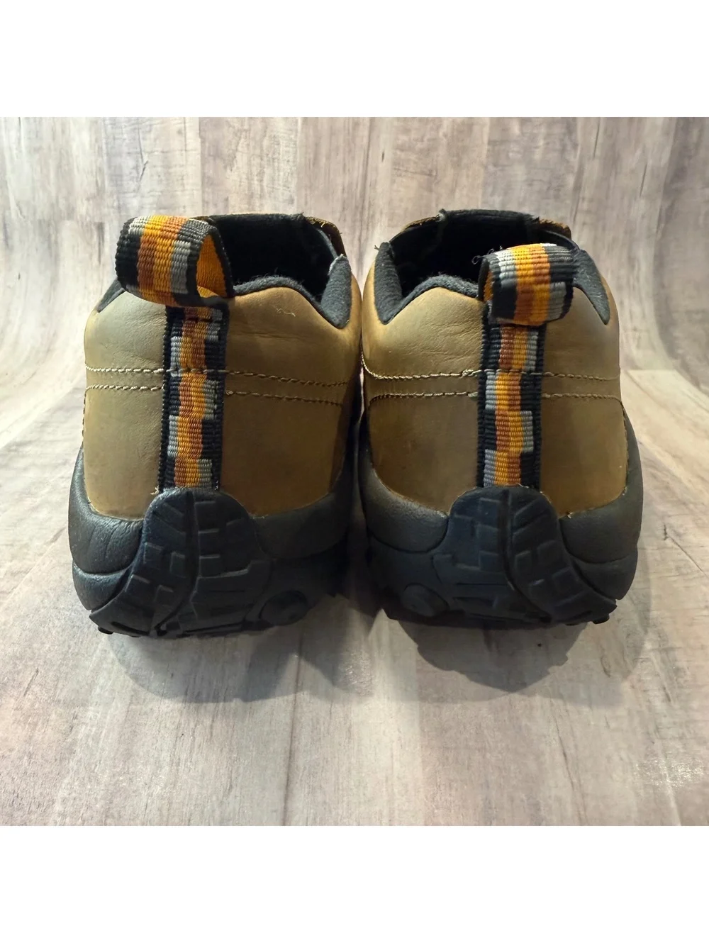 Merrell Jungle Moc J52927Z Men's 8.5 Nubuck Brown Slip On Comfort Shoes